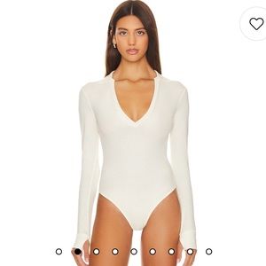 NWT Free People Do It Right Bodysuit - Long Sleeve Medium